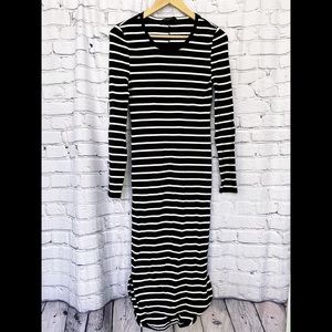 Knot Sisters • Ribbed Striped Dress